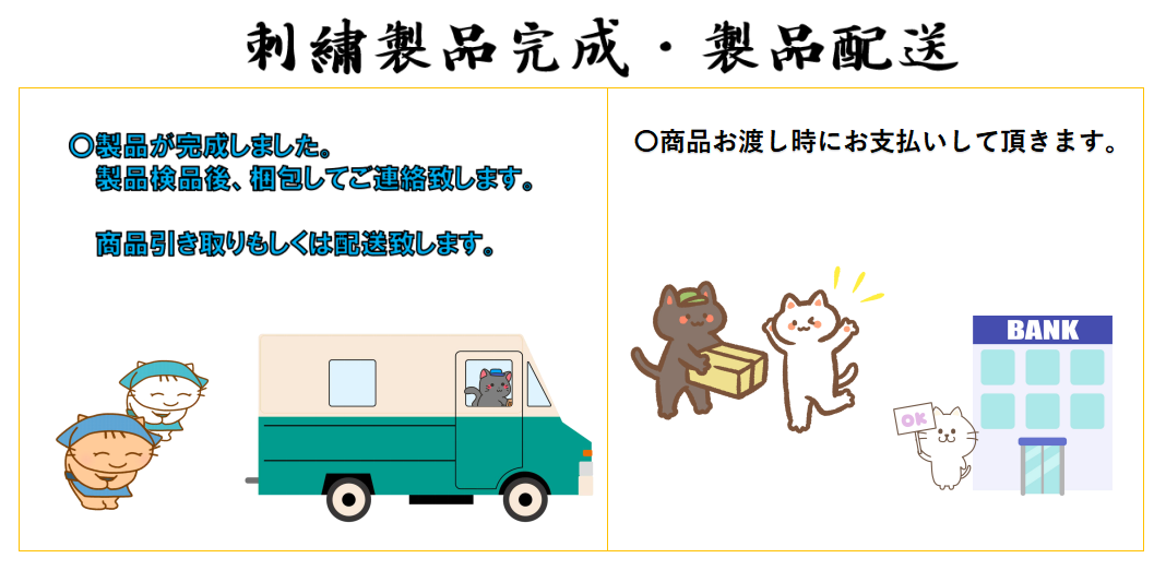 ネーム刺しゅう 刺繍 価格